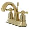 Kingston Brass KS8612ZX 4" Centerset Bathroom Faucet, Polished Brass KS8612ZX - alternate 1